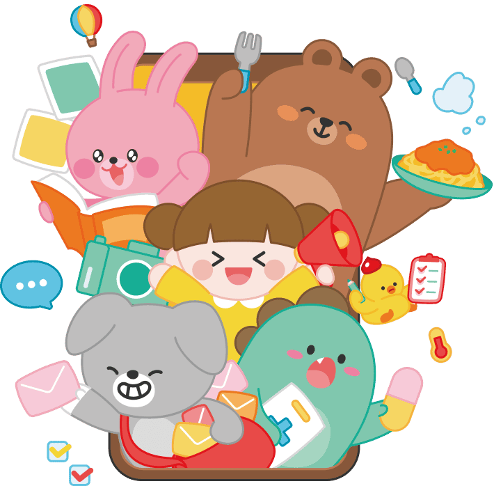 きっずノートのメインビジュアルイラスト